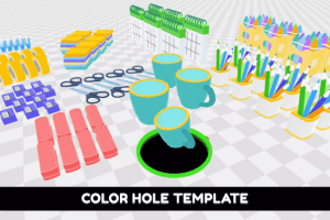 Hole Market 3D | Template + Editor – دانلود رایگان