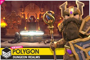 POLYGON Dungeon Realms – Low Poly 3D Art by Synty – دانلود رایگان
