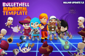 BulletHell Elemental Template – دانلود رایگان