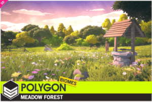 POLYGON Meadow Forest – Nature Biomes – Low Poly 3D Art by Synty – دانلود رایگان