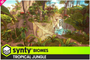 POLYGON Tropical Jungle – Nature Biomes – Low Poly 3D Art by Synty – دانلود رایگان